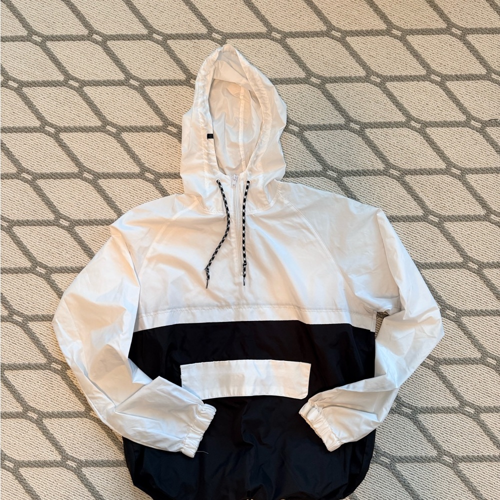 Zine Clothing Monochrome Hooded Jacket